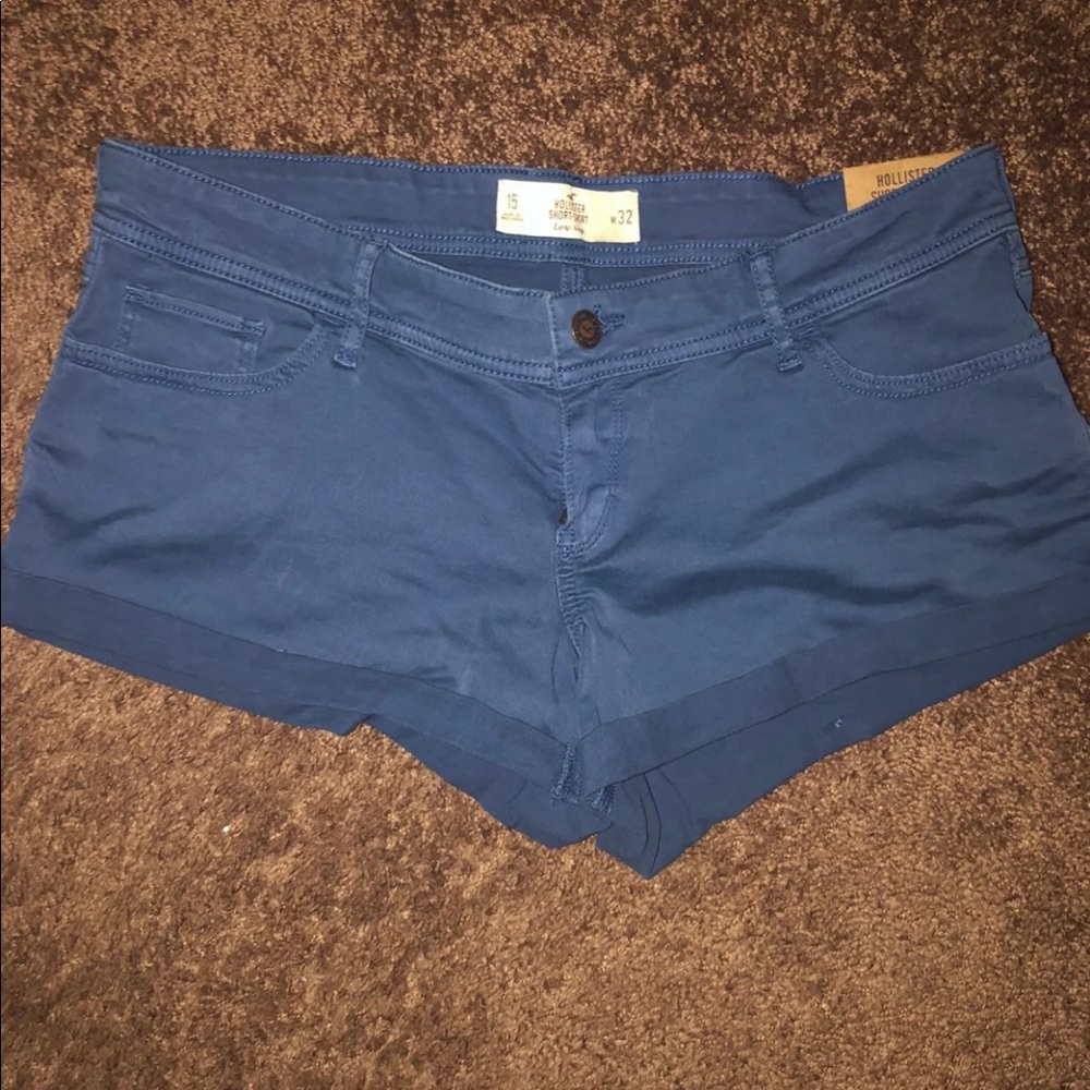 Hollister Navy Shorts Sz 15
